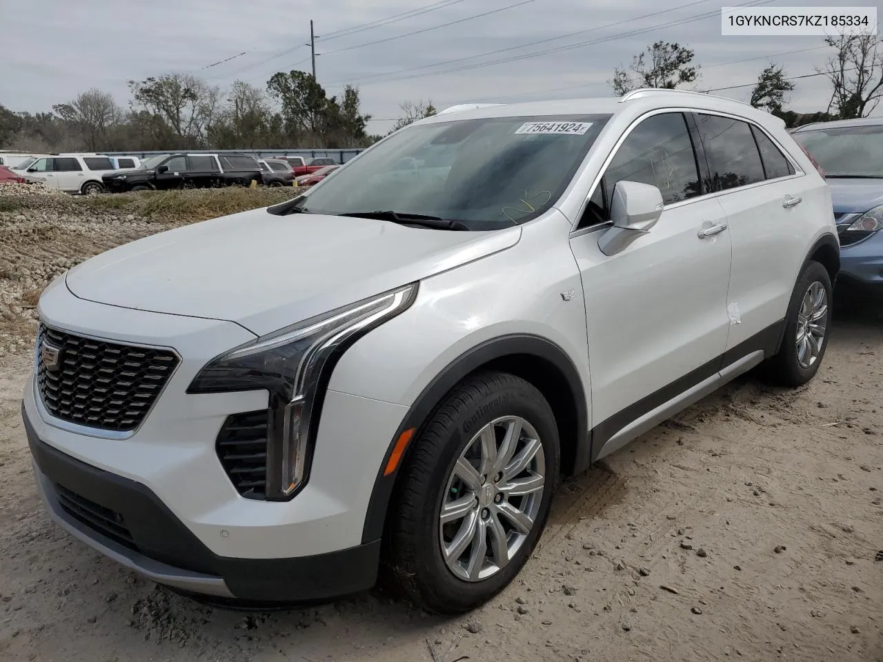 1GYKNCRS7KZ185334 2019 Cadillac Xt5 Luxury