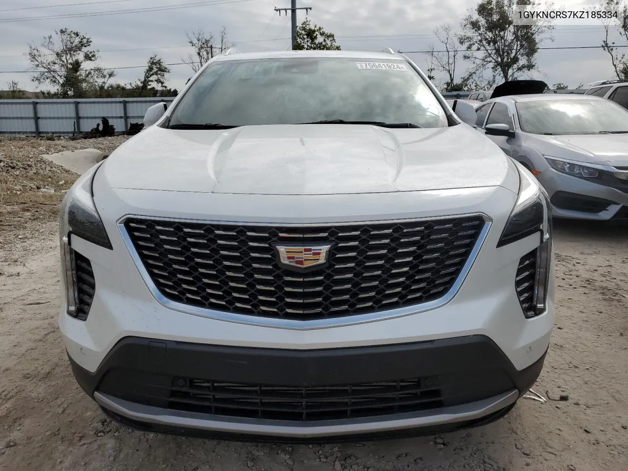 1GYKNCRS7KZ185334 2019 Cadillac Xt5 Luxury