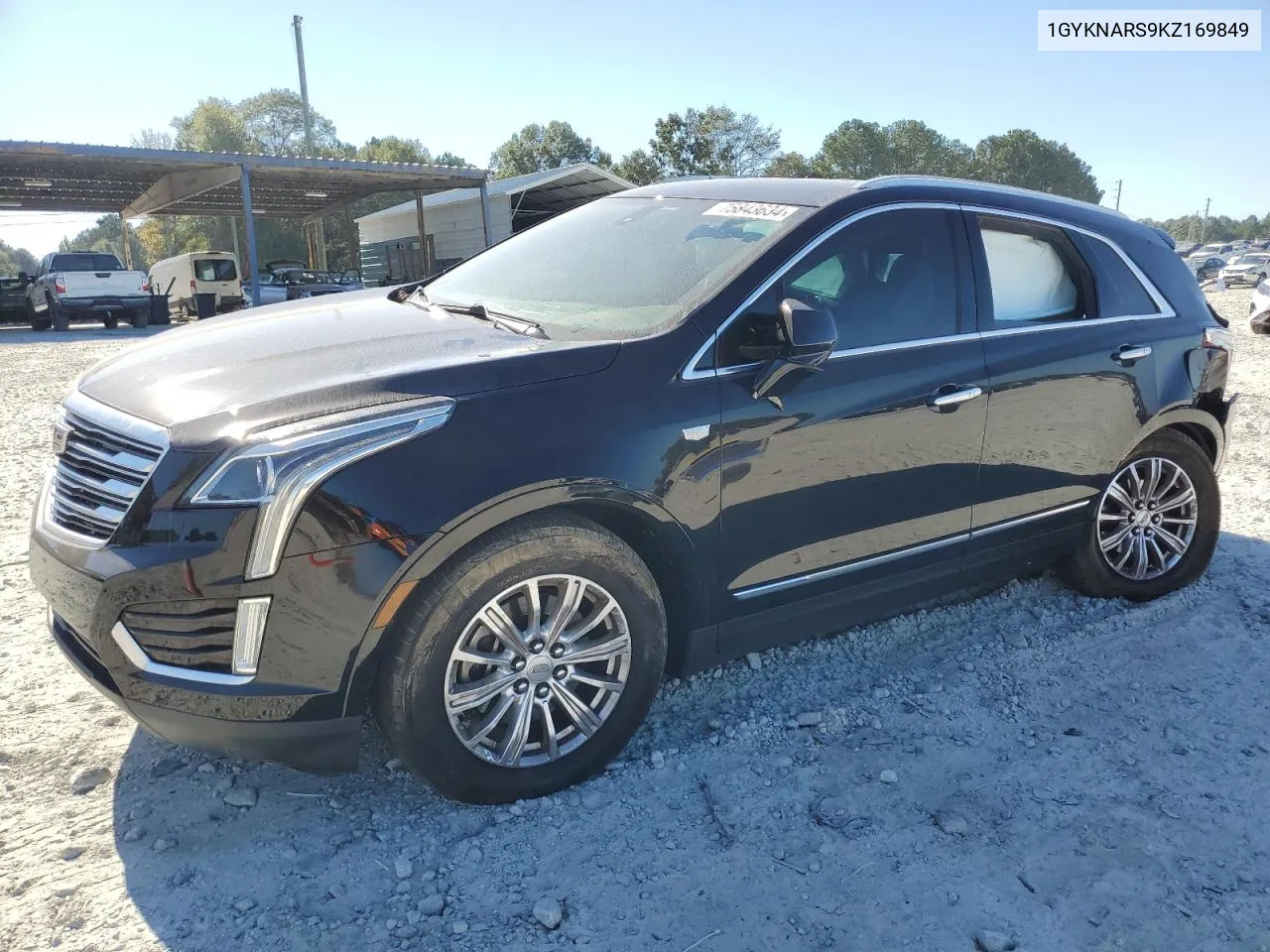 2019 Cadillac Xt5 VIN: 1GYKNARS9KZ169849 Lot: 75843634