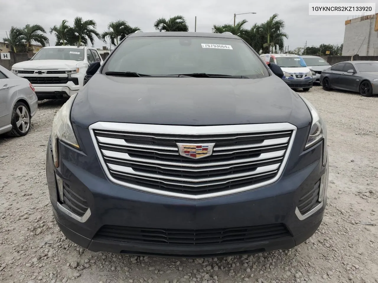 2019 Cadillac Xt5 Luxury VIN: 1GYKNCRS2KZ133920 Lot: 76793664