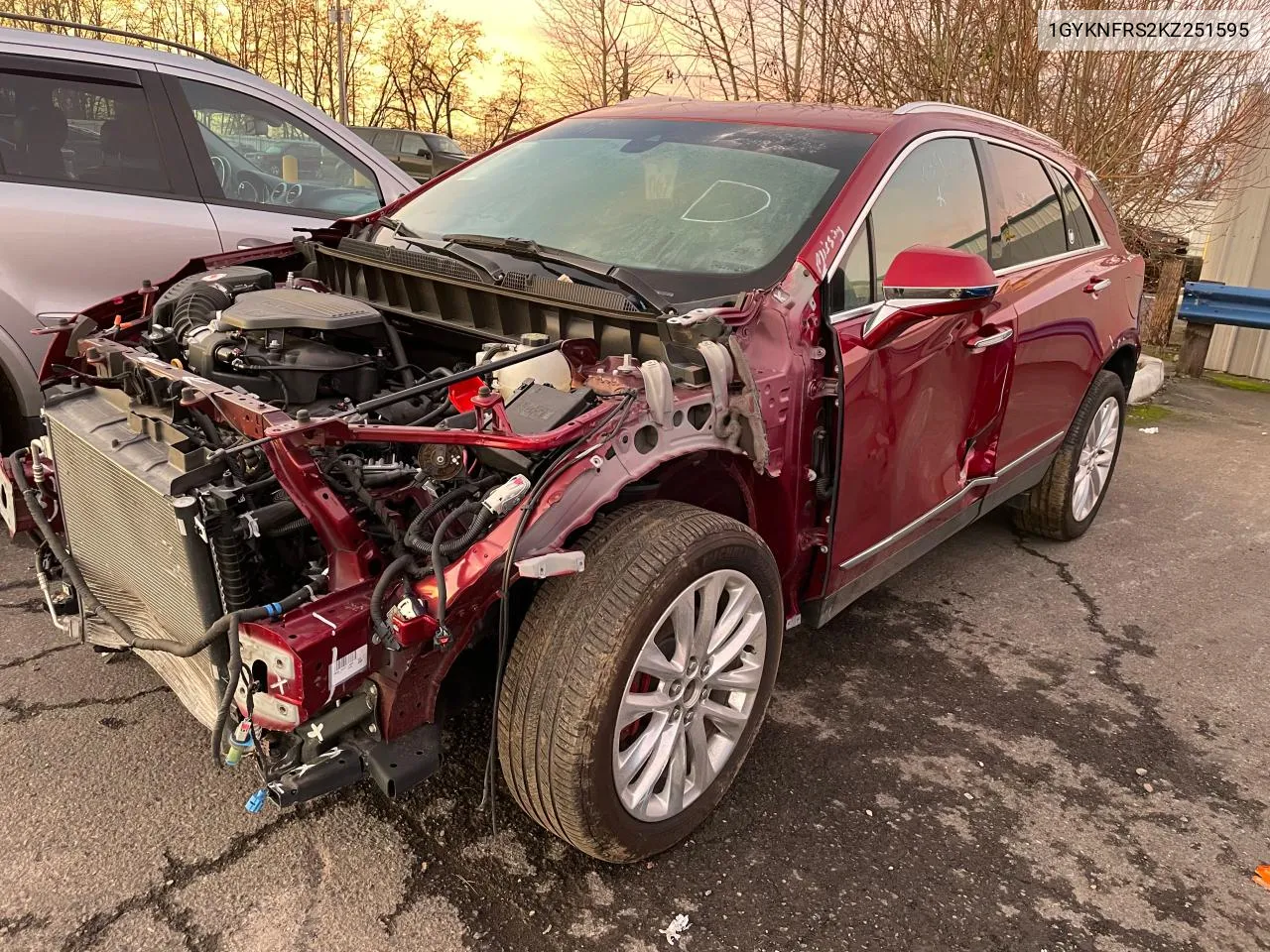 2019 Cadillac Xt5 Premium Luxury VIN: 1GYKNFRS2KZ251595 Lot: 76847104