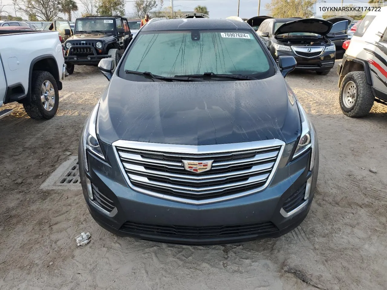 2019 Cadillac Xt5 VIN: 1GYKNARSXKZ174722 Lot: 76907624