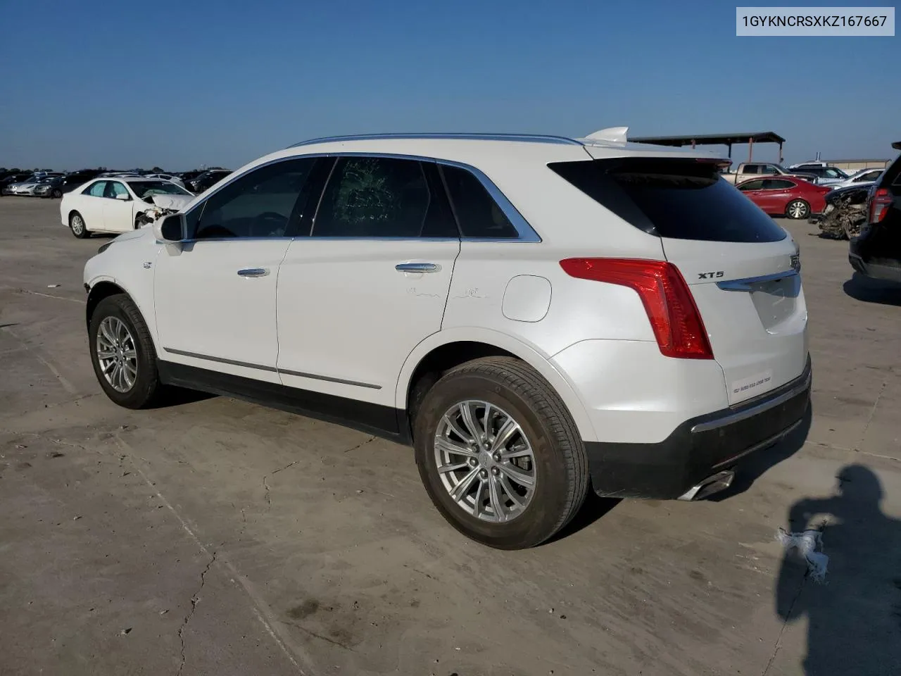 2019 Cadillac Xt5 Luxury VIN: 1GYKNCRSXKZ167667 Lot: 78040464