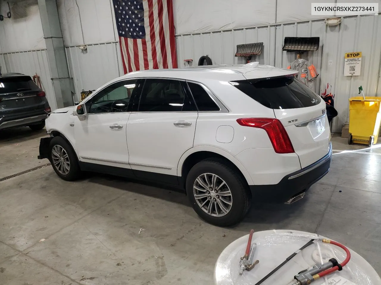 2019 Cadillac Xt5 Luxury VIN: 1GYKNCRSXKZ273441 Lot: 80444844