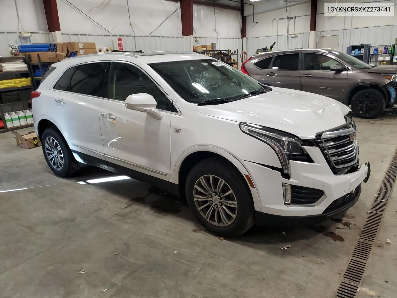 2019 Cadillac Xt5 Luxury VIN: 1GYKNCRSXKZ273441 Lot: 80444844