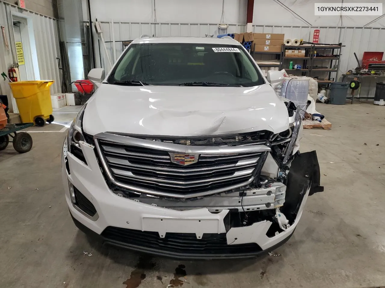 2019 Cadillac Xt5 Luxury VIN: 1GYKNCRSXKZ273441 Lot: 80444844