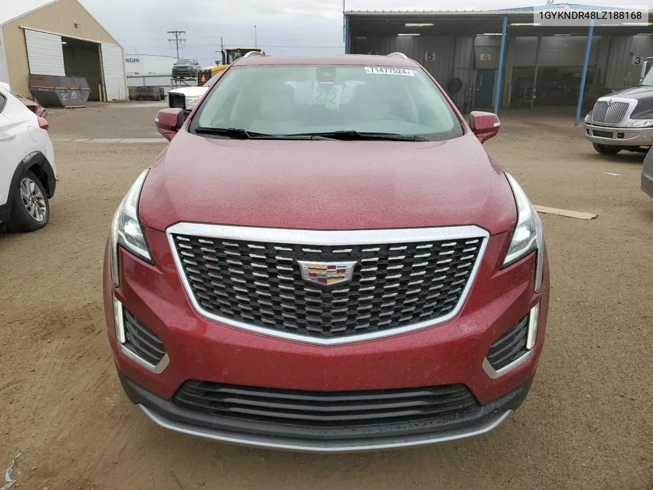 2020 Cadillac Xt5 Premium Luxury VIN: 1GYKNDR48LZ188168 Lot: 71477524