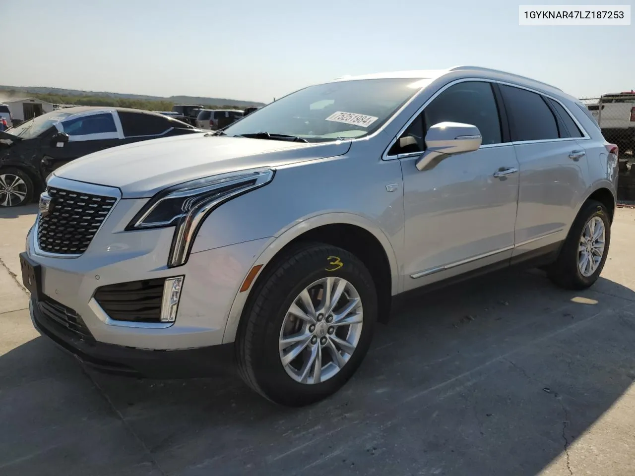 2020 Cadillac Xt5 Luxury VIN: 1GYKNAR47LZ187253 Lot: 75251984