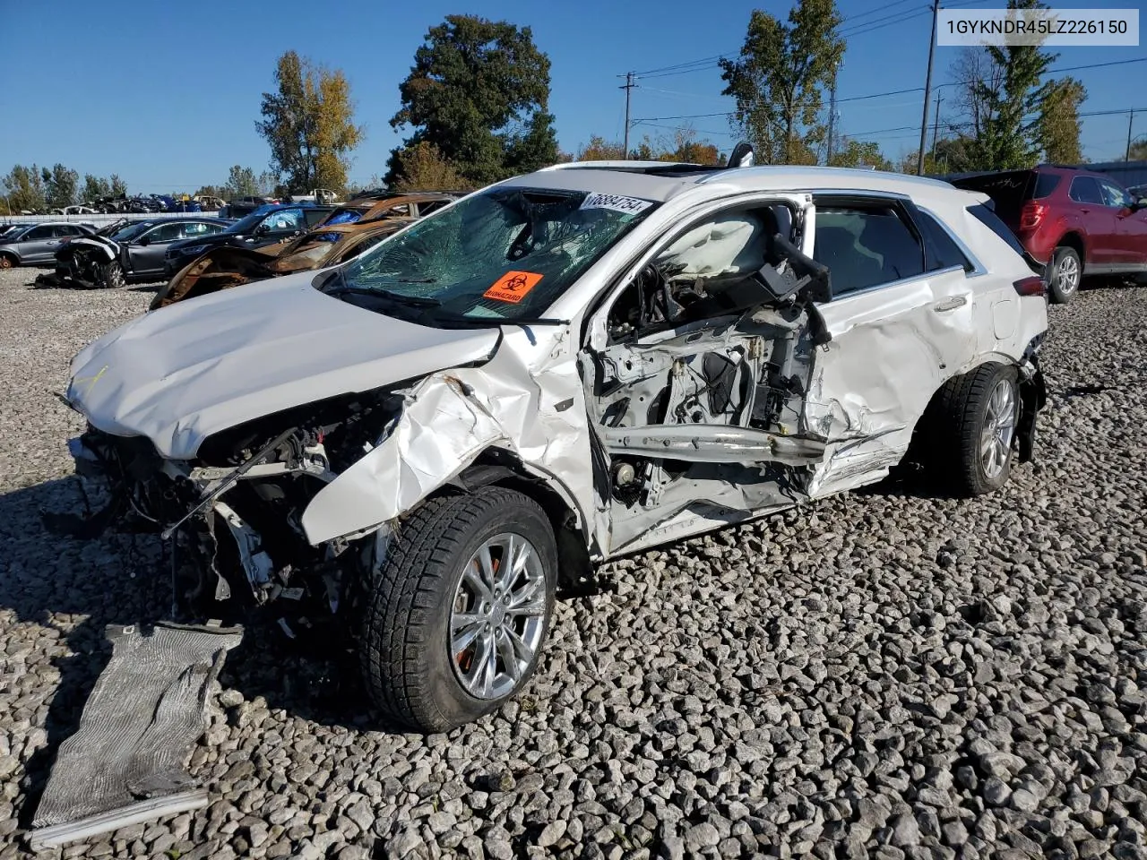 2020 Cadillac Xt5 Premium Luxury VIN: 1GYKNDR45LZ226150 Lot: 76884754