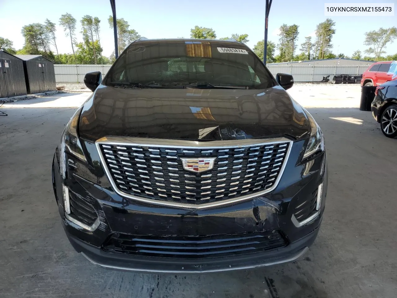 2021 Cadillac Xt5 Premium Luxury VIN: 1GYKNCRSXMZ155473 Lot: 59883874