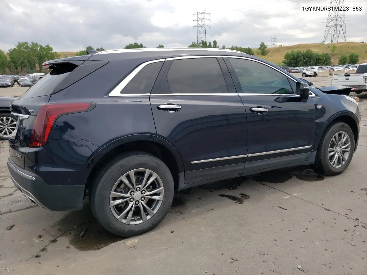 2021 Cadillac Xt5 Premium Luxury VIN: 1GYKNDRS1MZ231863 Lot: 66534454