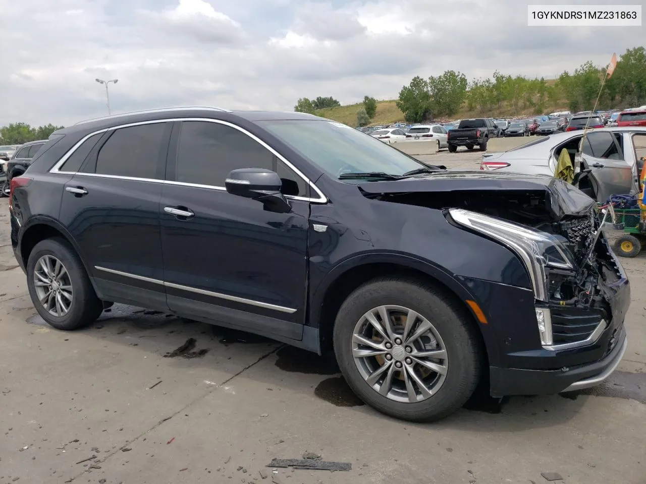 2021 Cadillac Xt5 Premium Luxury VIN: 1GYKNDRS1MZ231863 Lot: 66534454