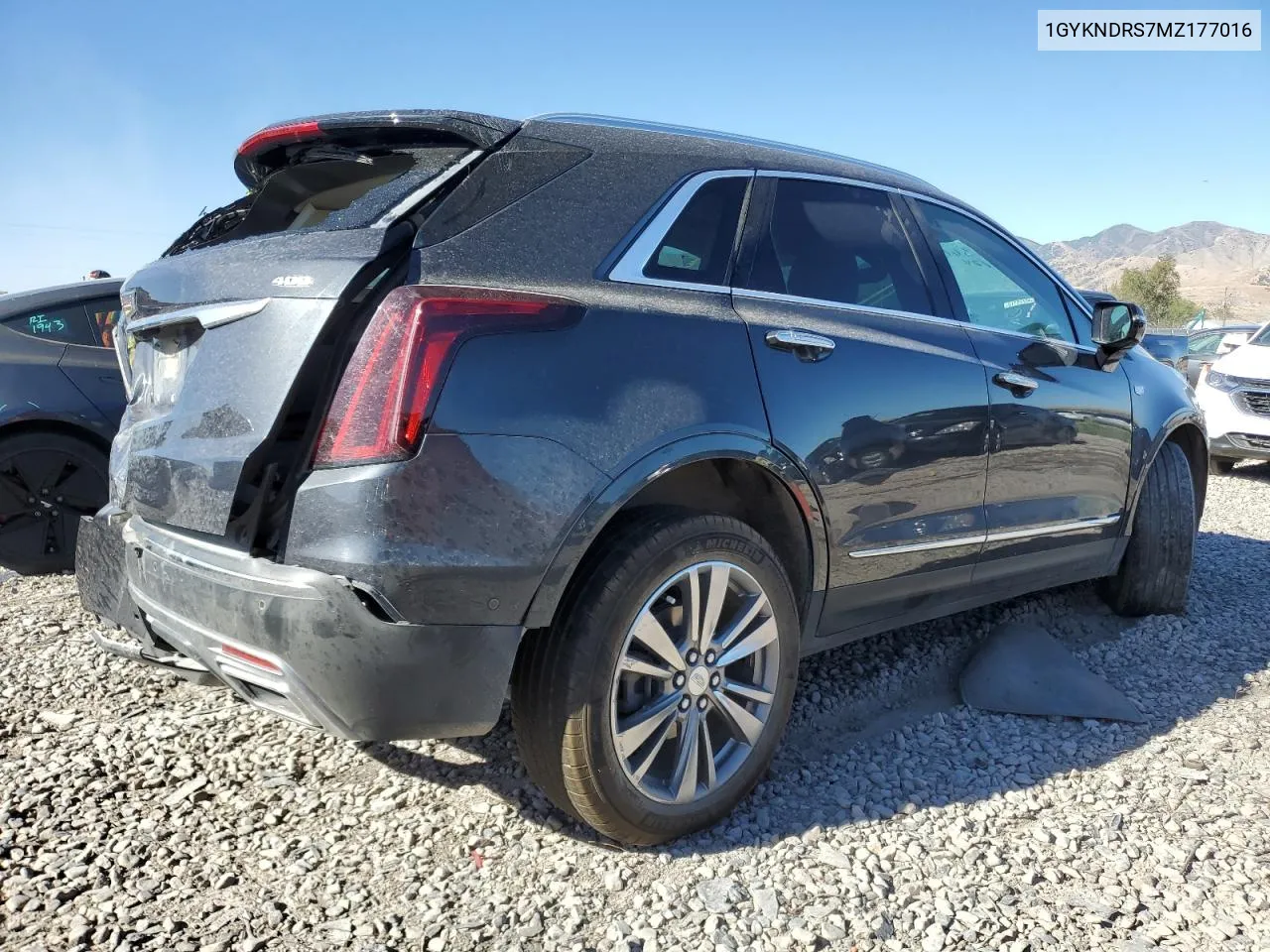 2021 Cadillac Xt5 Premium Luxury VIN: 1GYKNDRS7MZ177016 Lot: 67859234