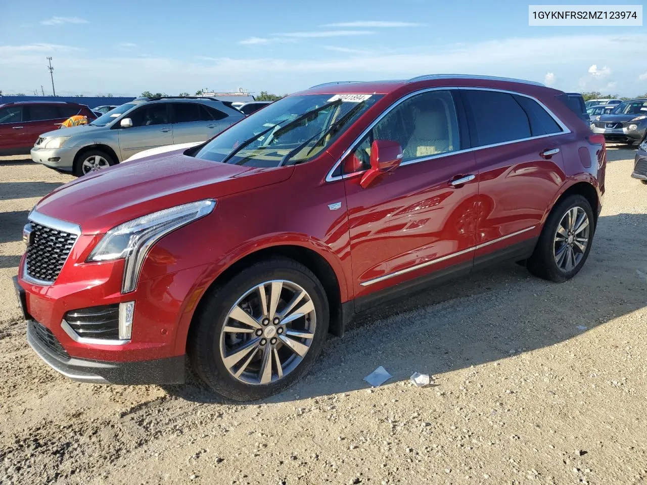 2021 Cadillac Xt5 Platinum Premium Luxury VIN: 1GYKNFRS2MZ123974 Lot: 74041894