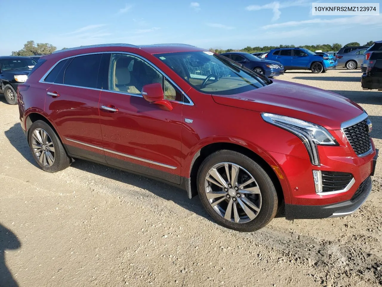 2021 Cadillac Xt5 Platinum Premium Luxury VIN: 1GYKNFRS2MZ123974 Lot: 74041894