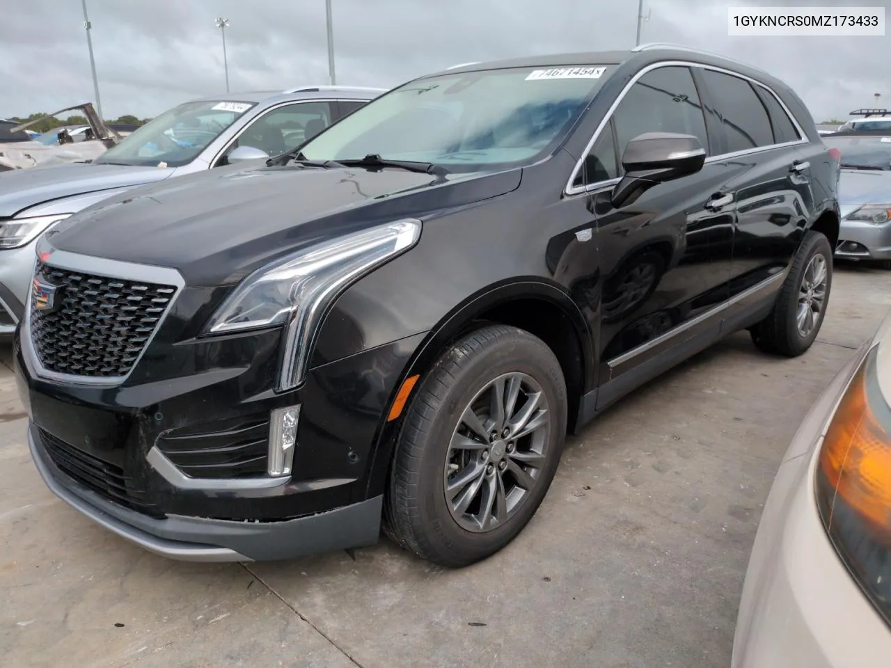 2021 Cadillac Xt5 Premium Luxury VIN: 1GYKNCRS0MZ173433 Lot: 74671454