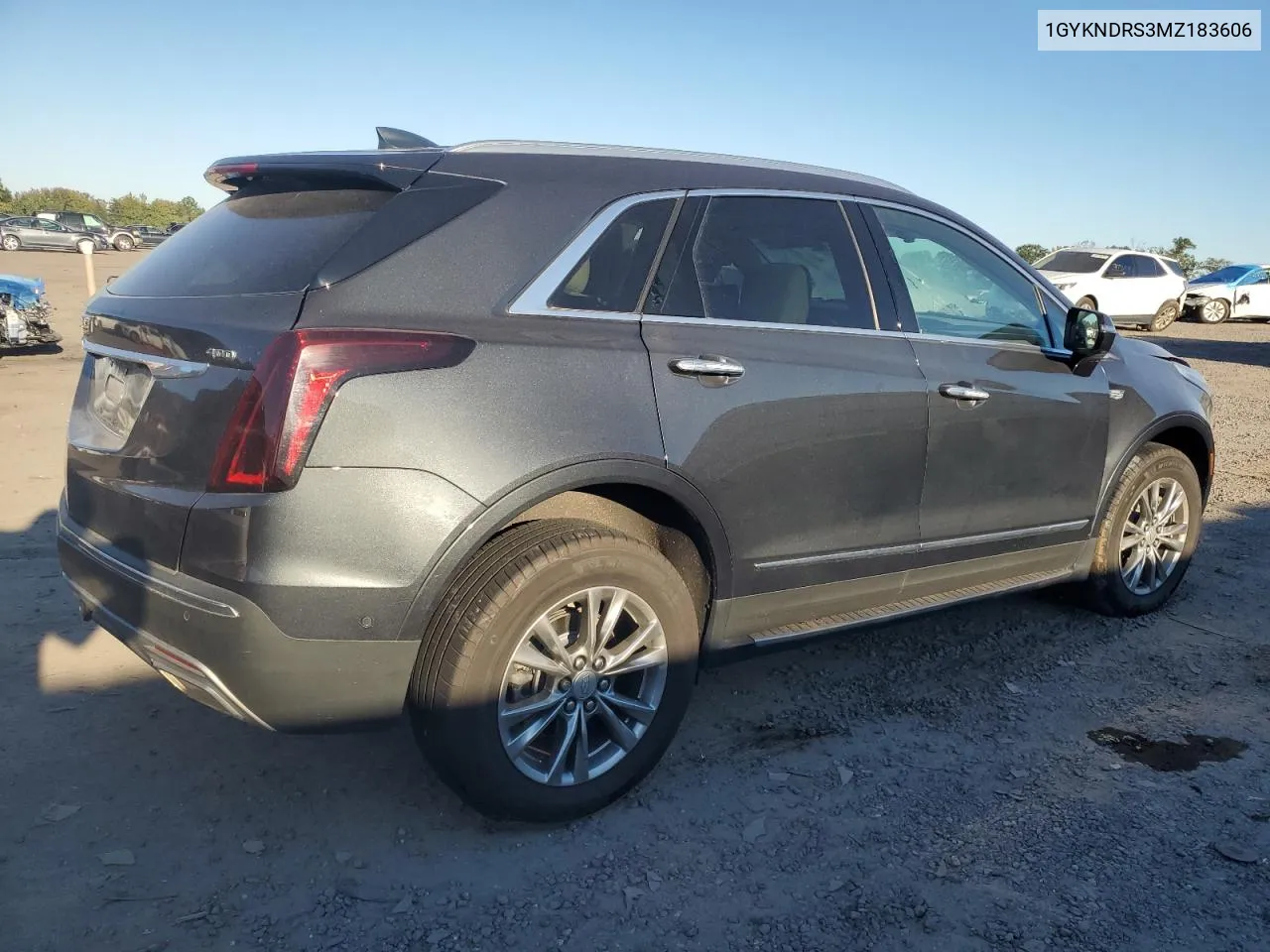 1GYKNDRS3MZ183606 2021 Cadillac Xt5 Premium Luxury