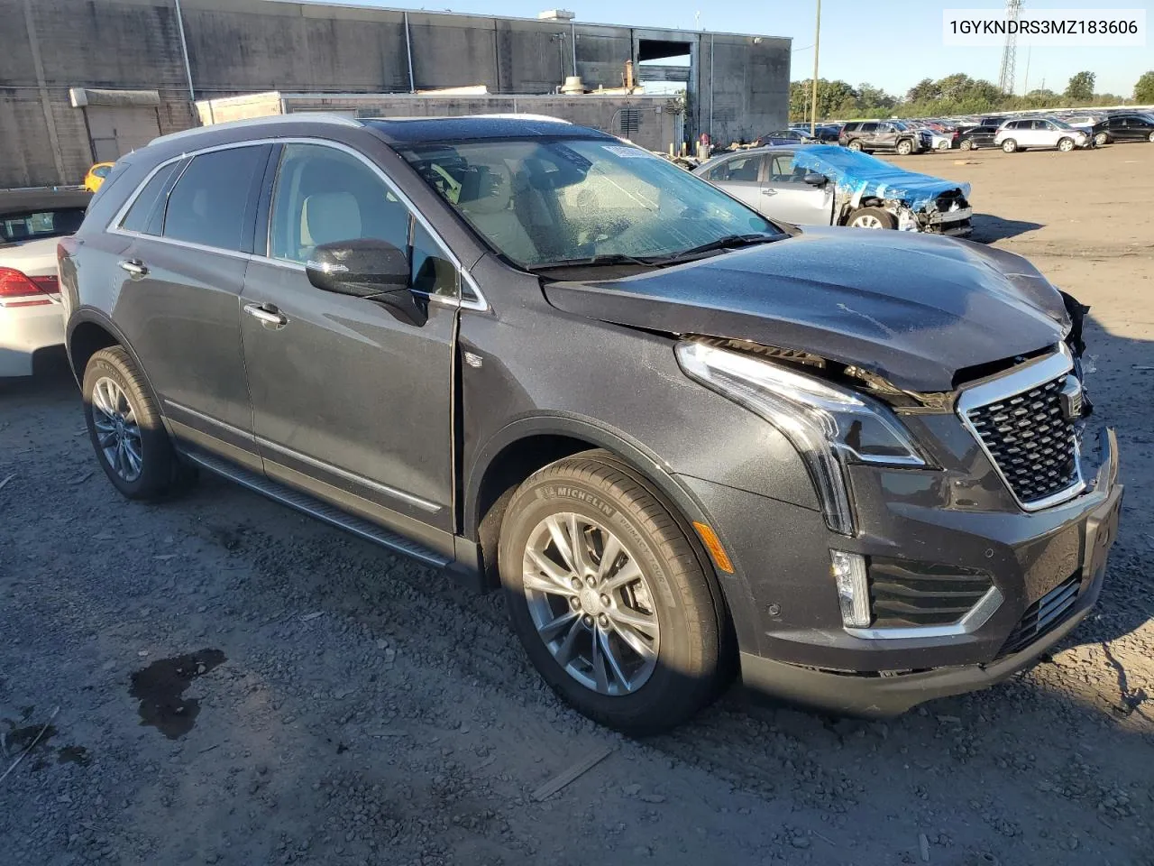 1GYKNDRS3MZ183606 2021 Cadillac Xt5 Premium Luxury