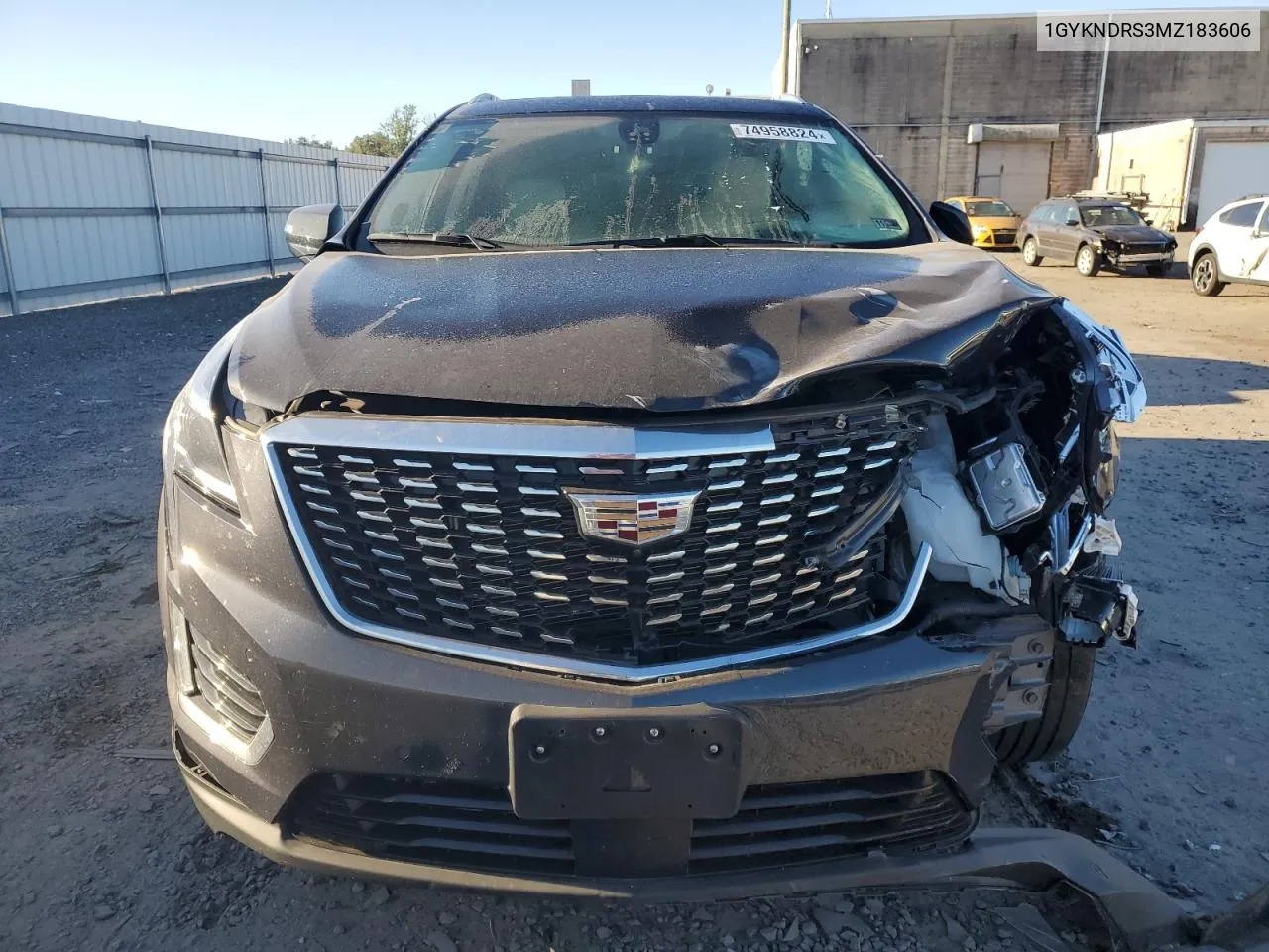 2021 Cadillac Xt5 Premium Luxury VIN: 1GYKNDRS3MZ183606 Lot: 74958824