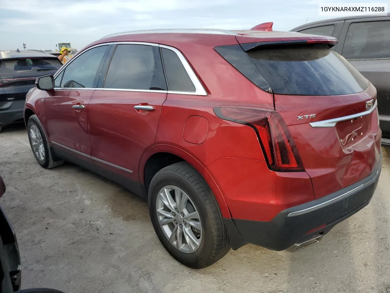 2021 Cadillac Xt5 Luxury VIN: 1GYKNAR4XMZ116288 Lot: 75035314