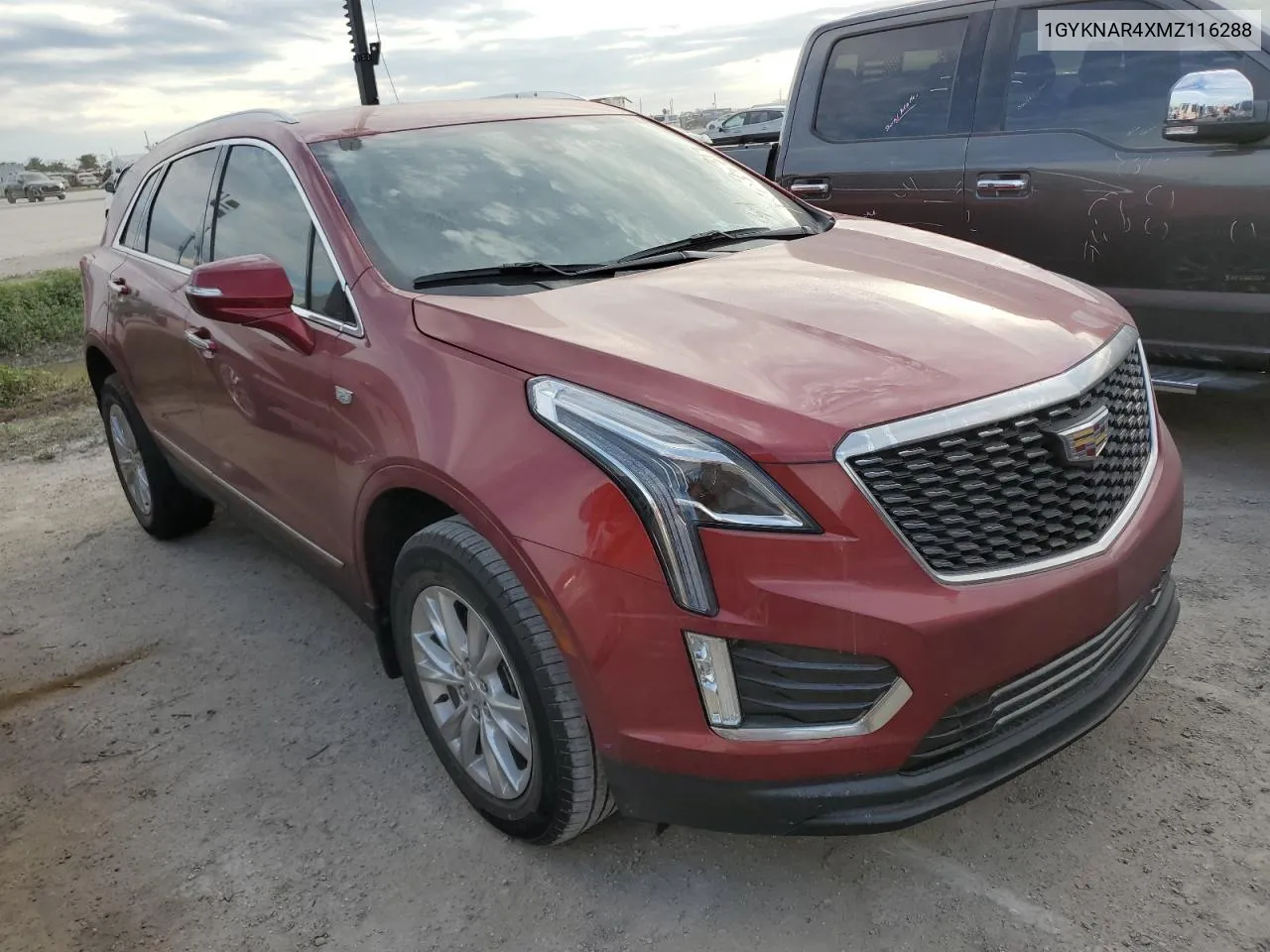 2021 Cadillac Xt5 Luxury VIN: 1GYKNAR4XMZ116288 Lot: 75035314