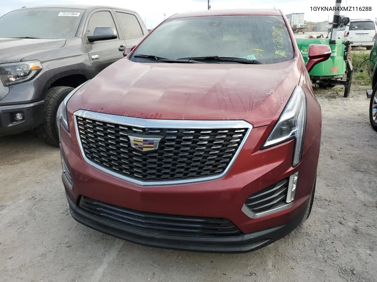 2021 Cadillac Xt5 Luxury VIN: 1GYKNAR4XMZ116288 Lot: 75035314