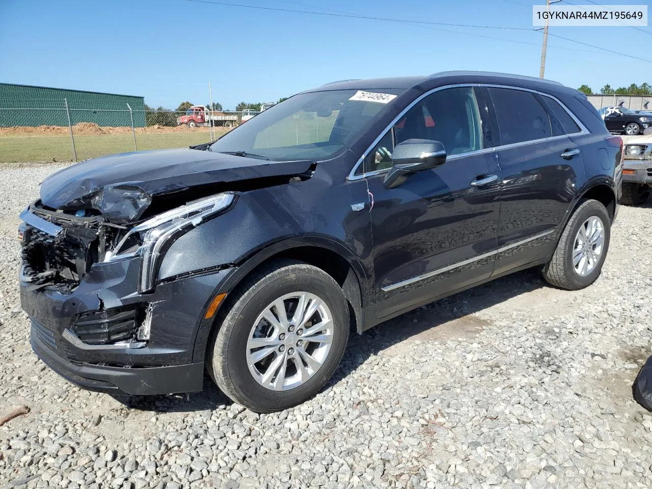 1GYKNAR44MZ195649 2021 Cadillac Xt5 Luxury