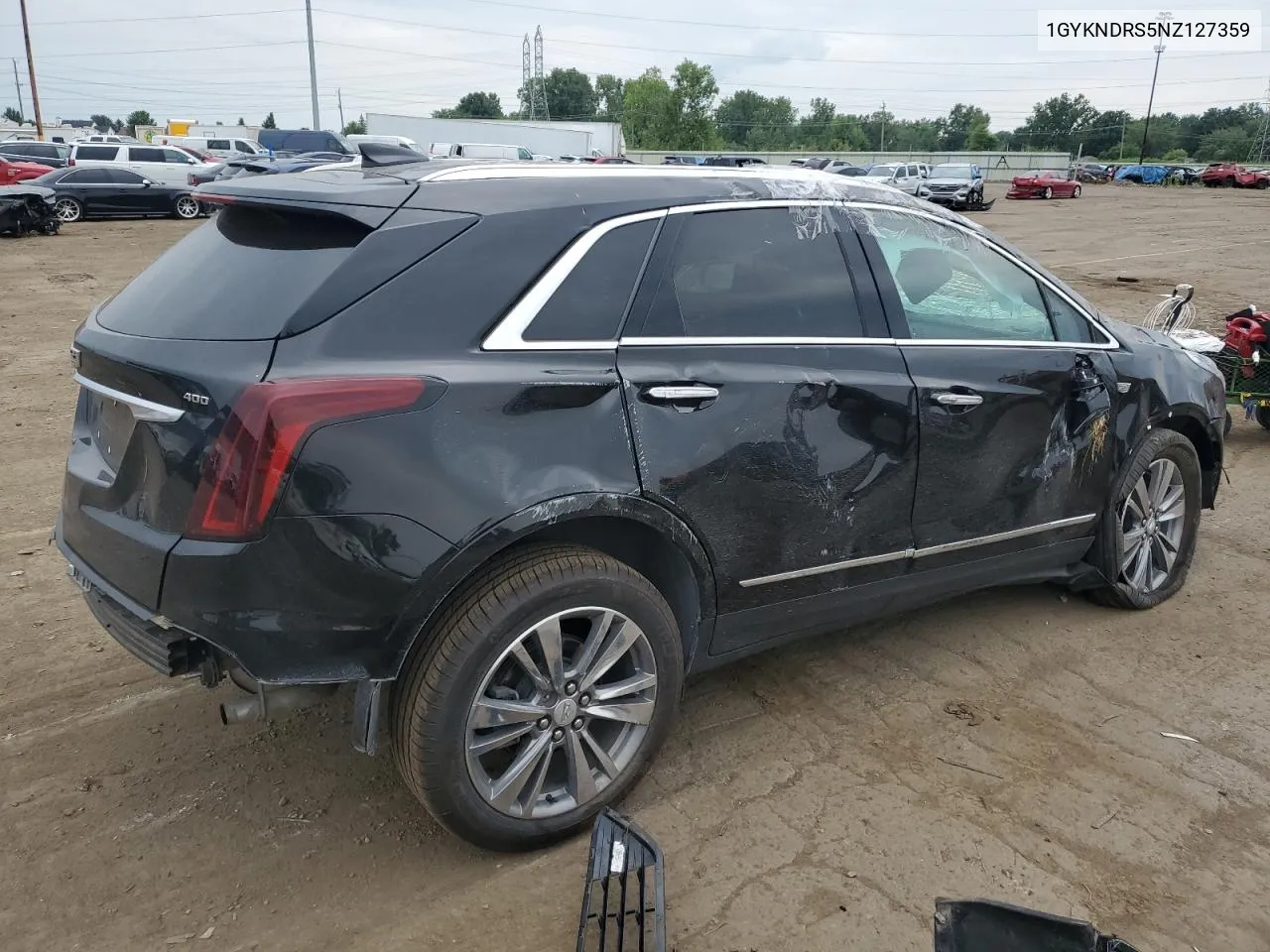 1GYKNDRS5NZ127359 2022 Cadillac Xt5 Premium Luxury