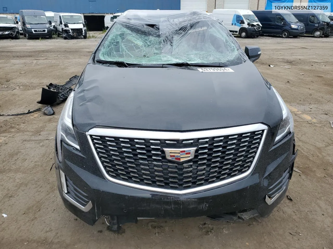 1GYKNDRS5NZ127359 2022 Cadillac Xt5 Premium Luxury