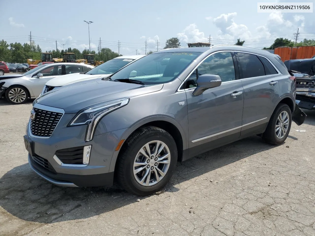 1GYKNCRS4NZ119506 2022 Cadillac Xt5 Premium Luxury