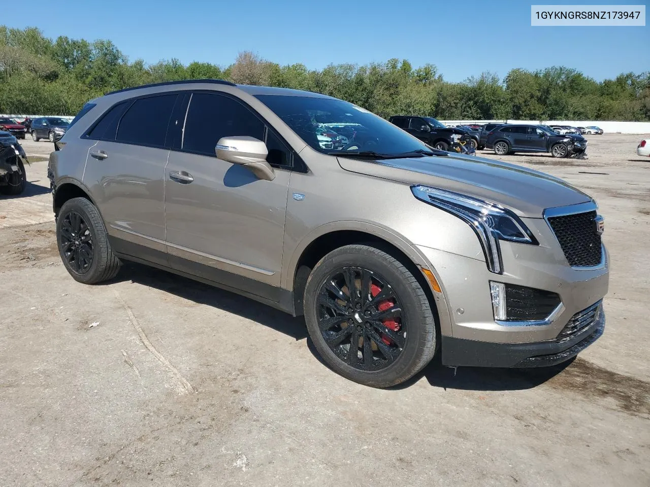 2022 Cadillac Xt5 Sport VIN: 1GYKNGRS8NZ173947 Lot: 72693414