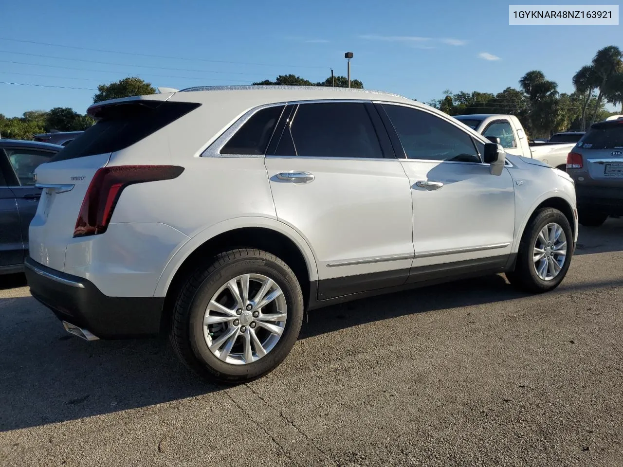 1GYKNAR48NZ163921 2022 Cadillac Xt5 Luxury