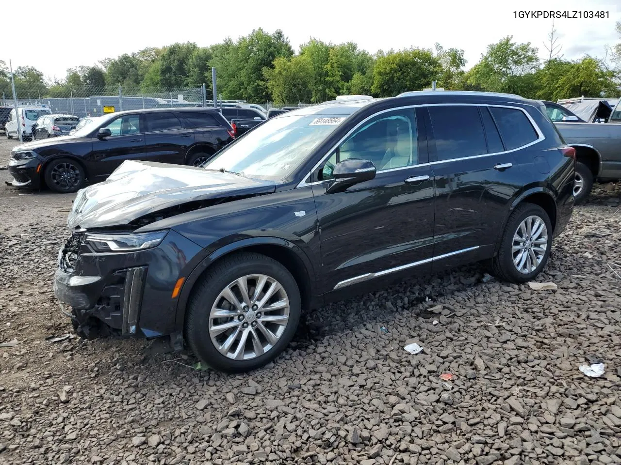 2020 Cadillac Xt6 Premium Luxury VIN: 1GYKPDRS4LZ103481 Lot: 69148554