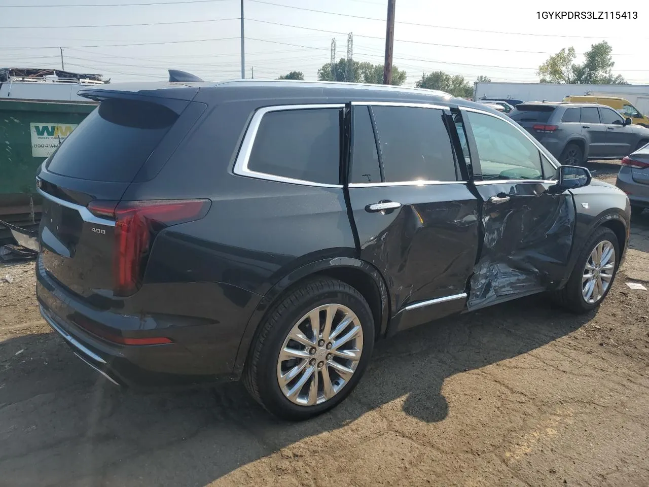 2020 Cadillac Xt6 Premium Luxury VIN: 1GYKPDRS3LZ115413 Lot: 71277014