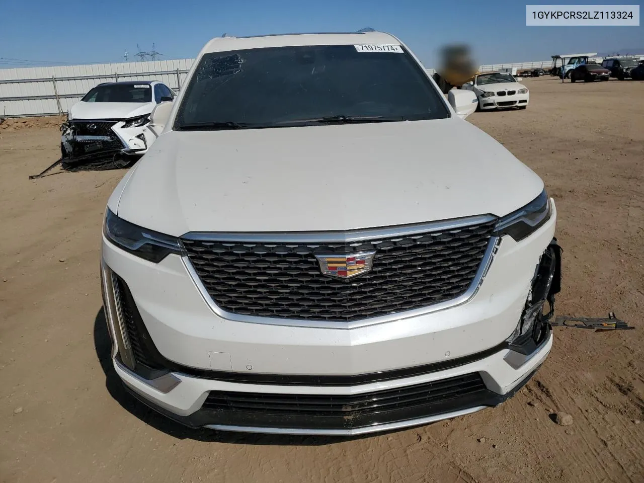 1GYKPCRS2LZ113324 2020 Cadillac Xt6 Premium Luxury