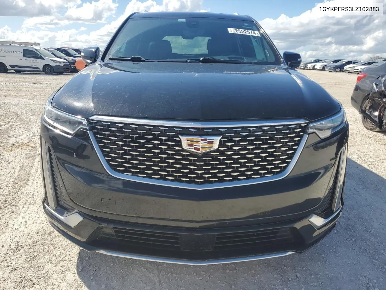 2020 Cadillac Xt6 Platinum Premium Luxury VIN: 1GYKPFRS3LZ102883 Lot: 75562674