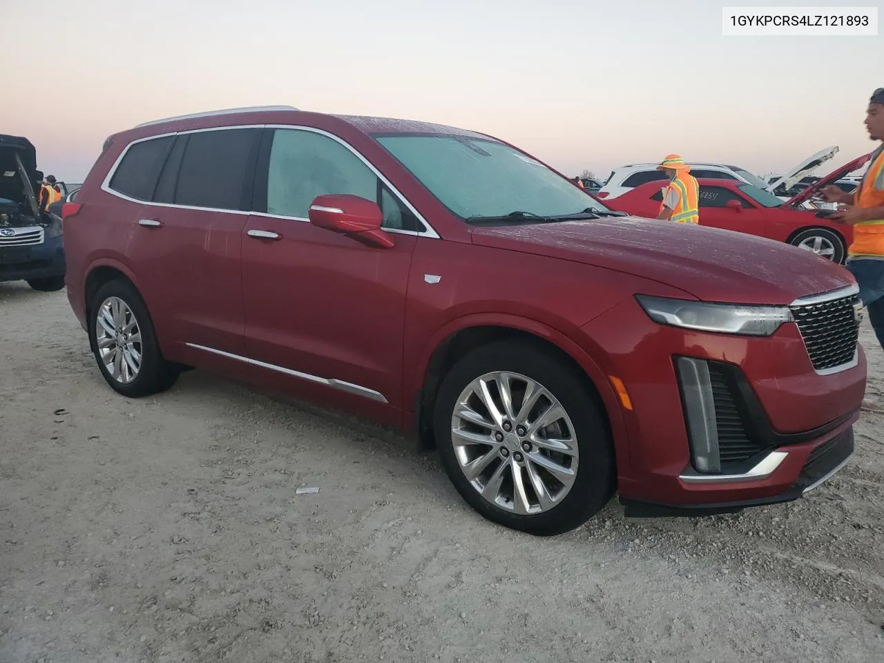 2020 Cadillac Xt6 Premium Luxury VIN: 1GYKPCRS4LZ121893 Lot: 77583324