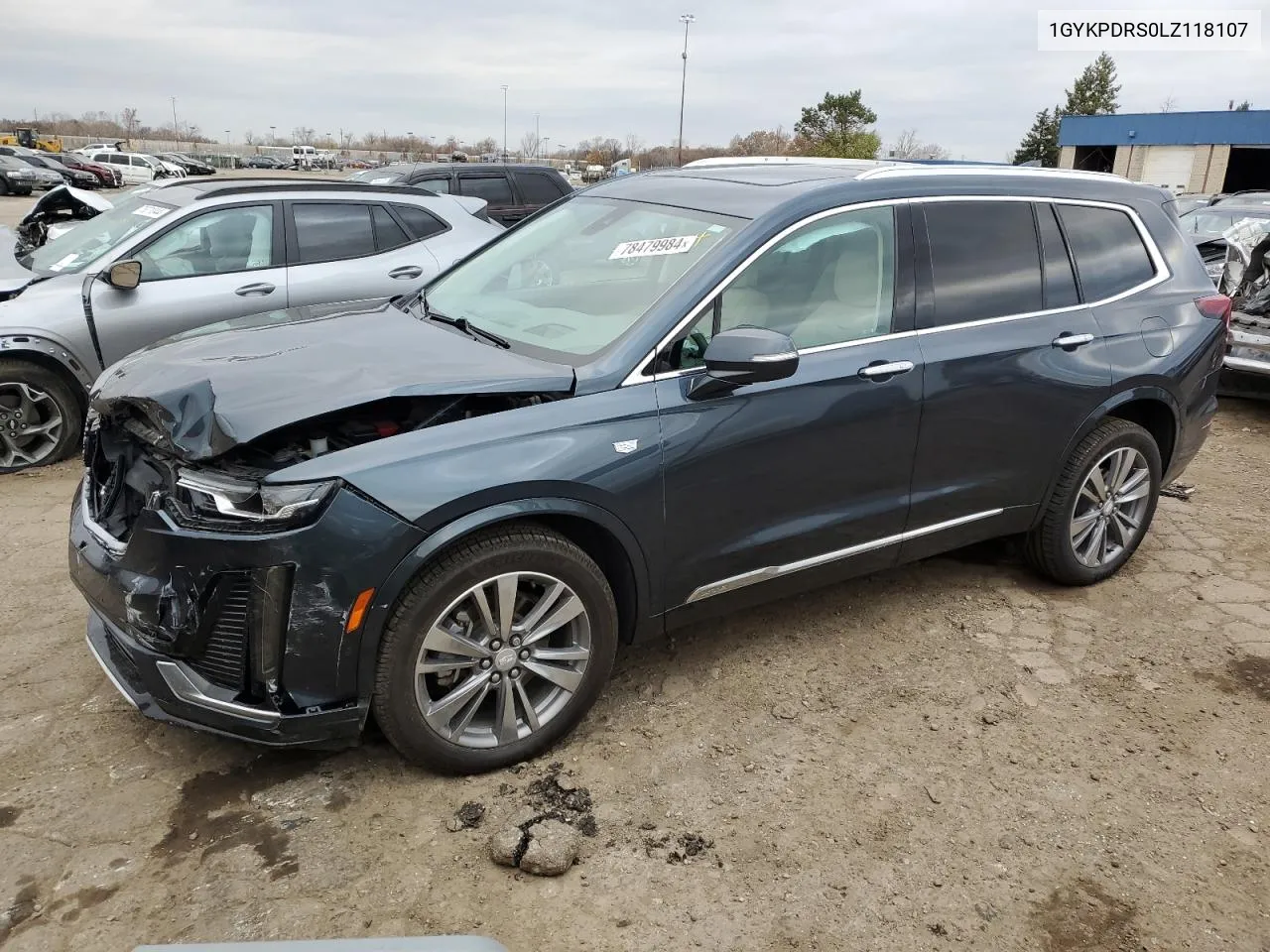 2020 Cadillac Xt6 Premium Luxury VIN: 1GYKPDRS0LZ118107 Lot: 78479984