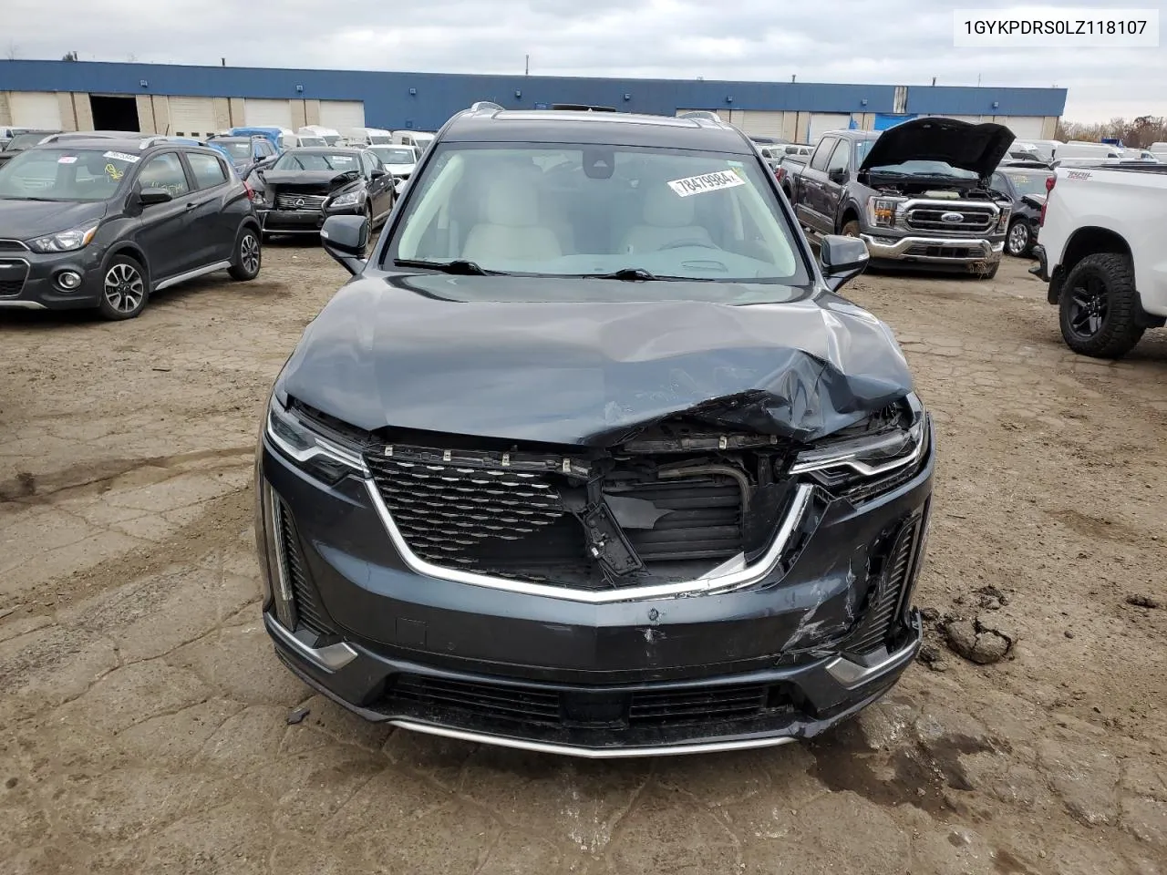 2020 Cadillac Xt6 Premium Luxury VIN: 1GYKPDRS0LZ118107 Lot: 78479984