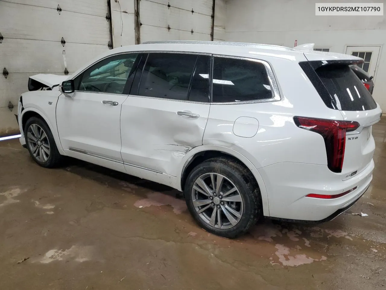 2021 Cadillac Xt6 Premium Luxury VIN: 1GYKPDRS2MZ107790 Lot: 61800644