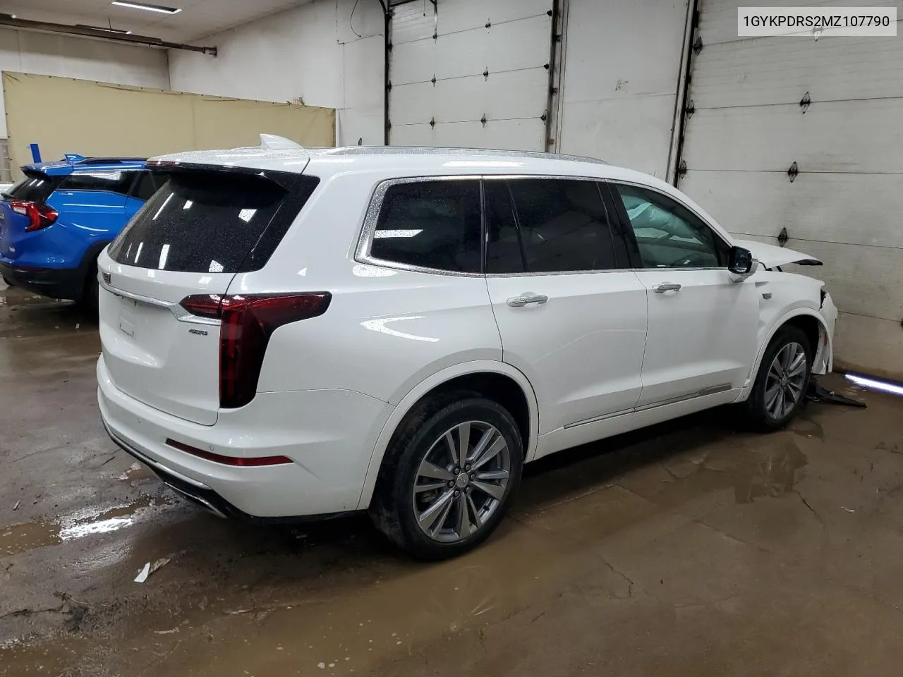 2021 Cadillac Xt6 Premium Luxury VIN: 1GYKPDRS2MZ107790 Lot: 61800644