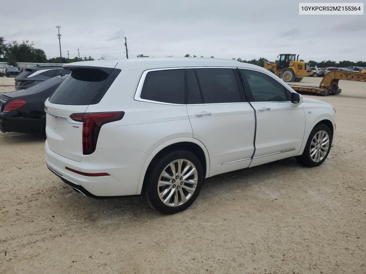 2021 Cadillac Xt6 Premium Luxury VIN: 1GYKPCRS2MZ155364 Lot: 74062094