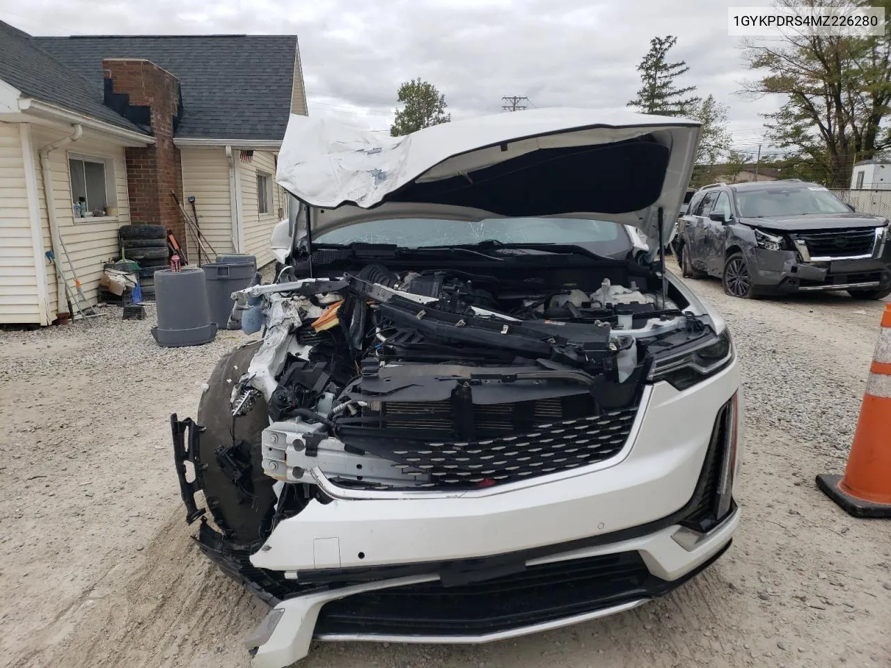 2021 Cadillac Xt6 Premium Luxury VIN: 1GYKPDRS4MZ226280 Lot: 74850914