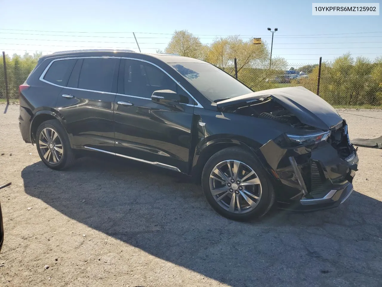 2021 Cadillac Xt6 Platinum Premium Luxury VIN: 1GYKPFRS6MZ125902 Lot: 76698824