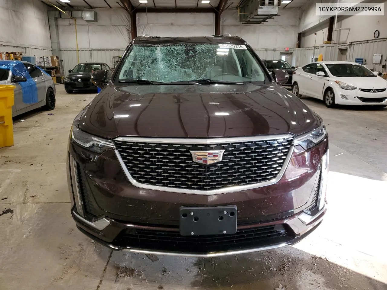 2021 Cadillac Xt6 Premium Luxury VIN: 1GYKPDRS6MZ209996 Lot: 81025214