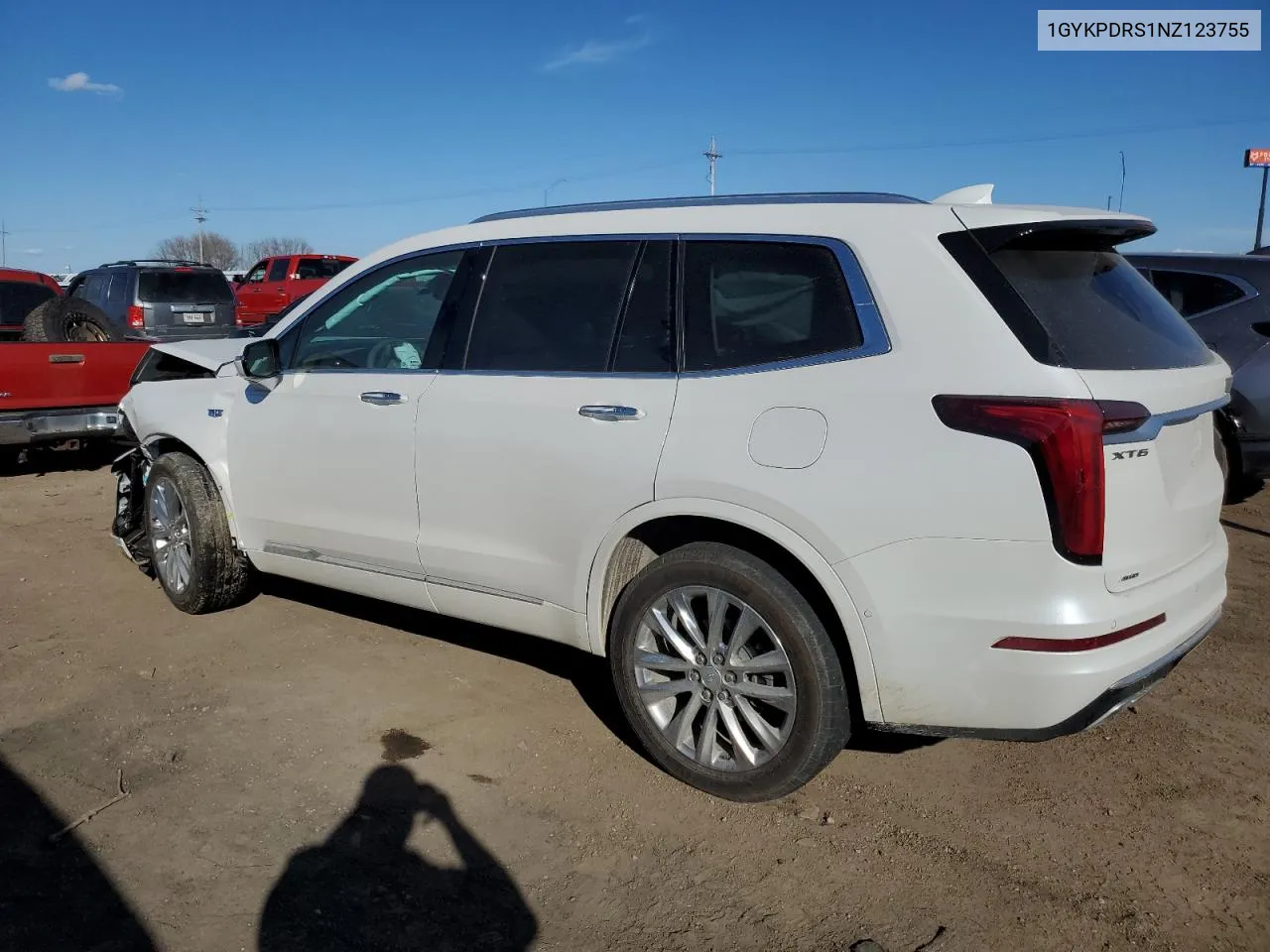 2022 Cadillac Xt6 Premium Luxury VIN: 1GYKPDRS1NZ123755 Lot: 44178744