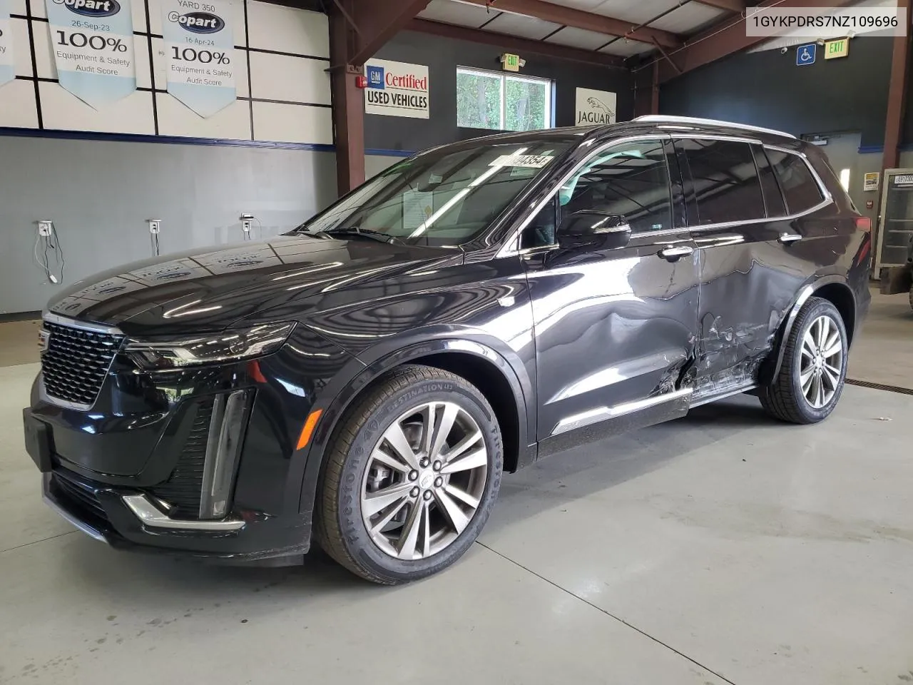 2022 Cadillac Xt6 Premium Luxury VIN: 1GYKPDRS7NZ109696 Lot: 72313854