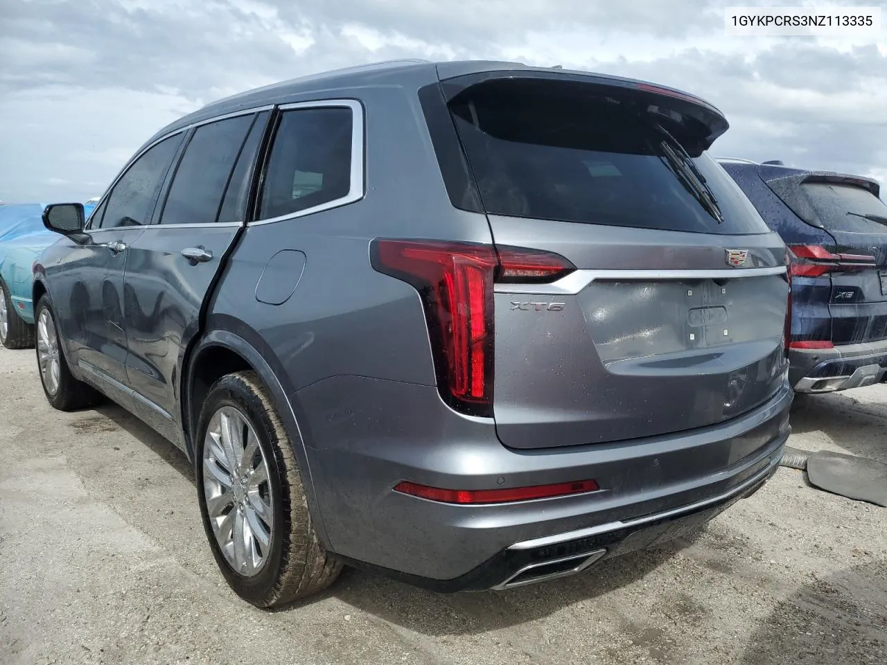 2022 Cadillac Xt6 Premium Luxury VIN: 1GYKPCRS3NZ113335 Lot: 76207154