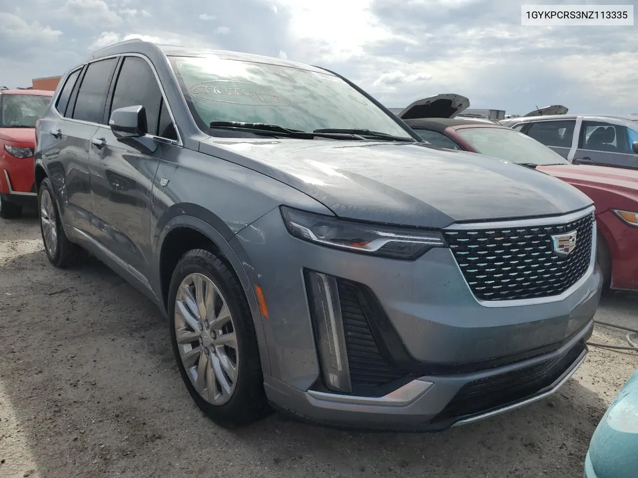 2022 Cadillac Xt6 Premium Luxury VIN: 1GYKPCRS3NZ113335 Lot: 76207154