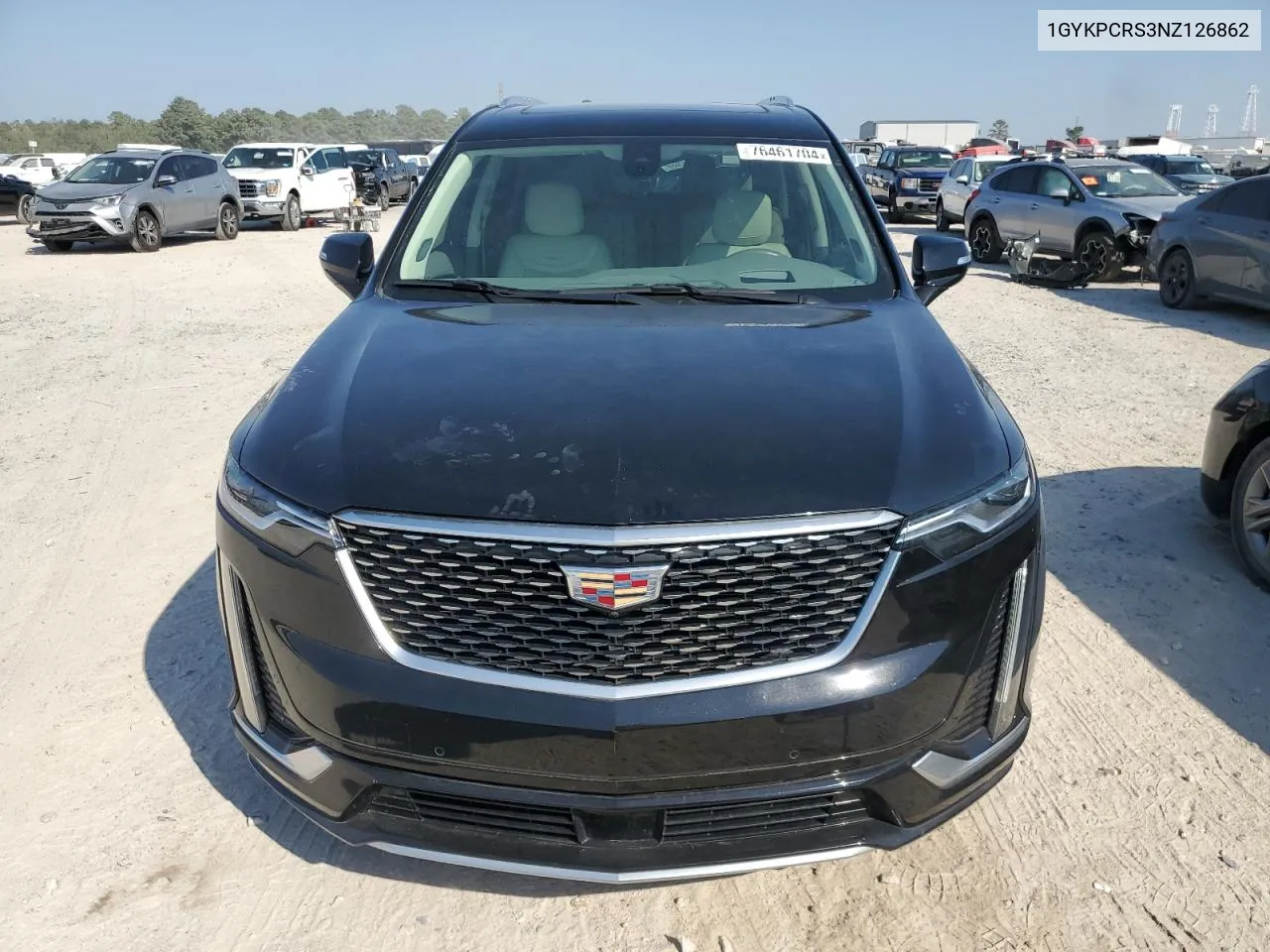 2022 Cadillac Xt6 Premium Luxury VIN: 1GYKPCRS3NZ126862 Lot: 76461704